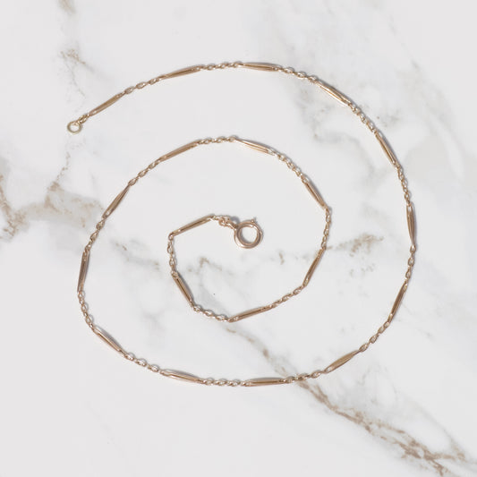 Antique Fancy Chain 20" 14k