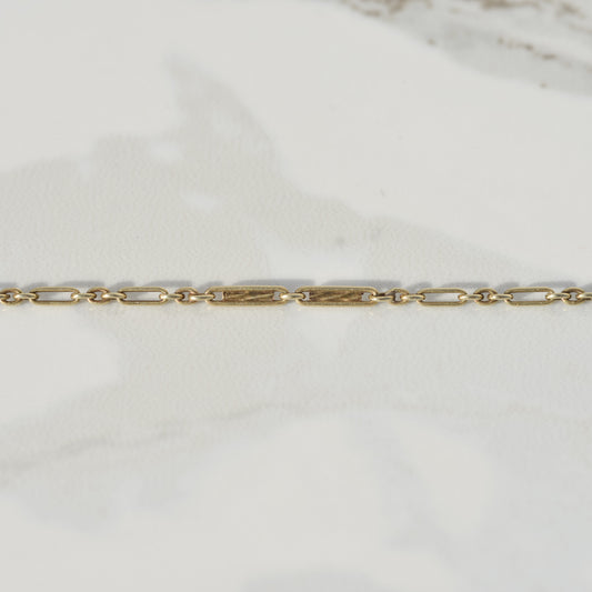 Antique Lariat Fancy Link Chain