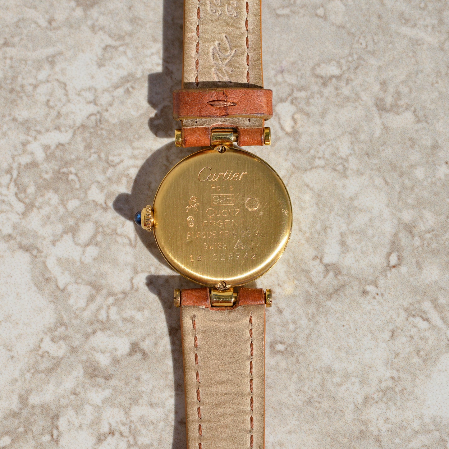 must de Cartier Vendôme, black dial