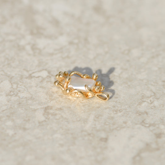 Vintage Baroque Pearl Charm