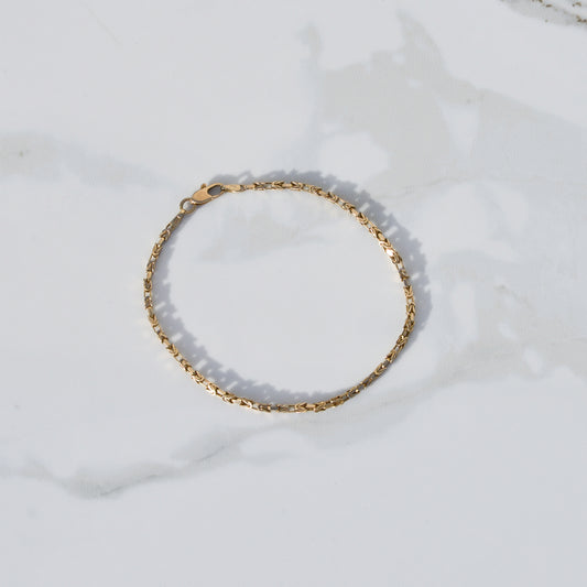 Vintage Byzantine Bracelet 14k