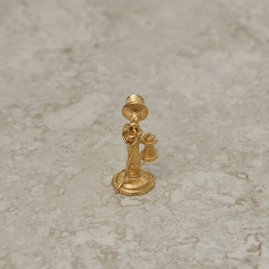 Vintage Candlestick Phone Charm