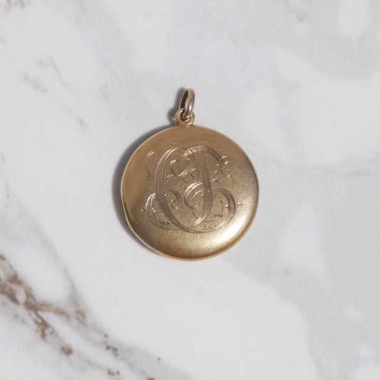 Antique Victorian Initialed Locket