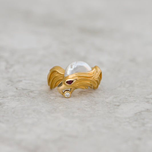 Vintage Carrera y Carrera Eagle Ring