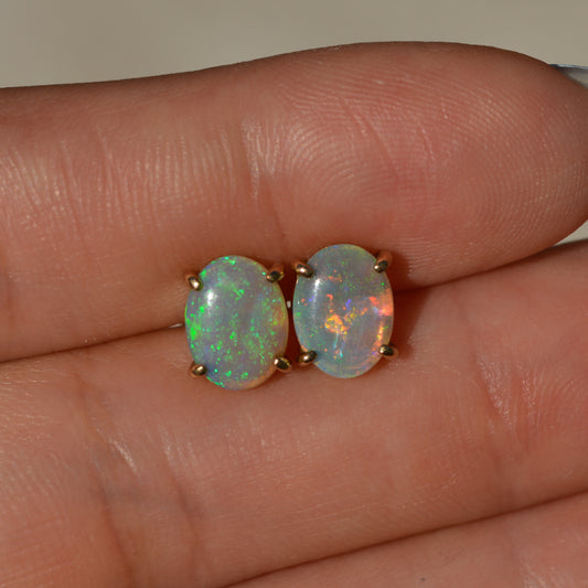 Vintage Opal Studs