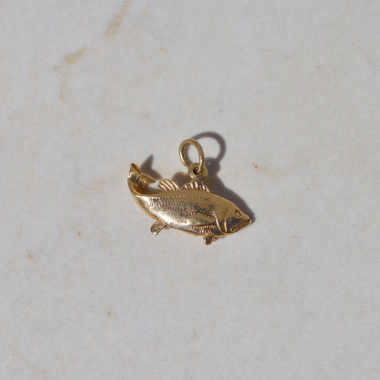 Vintage Fish Charm
