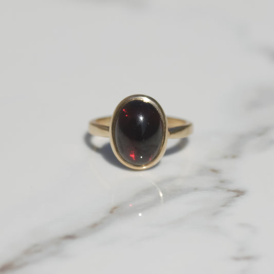 Vintage Garnet Ring Sz 6 14k