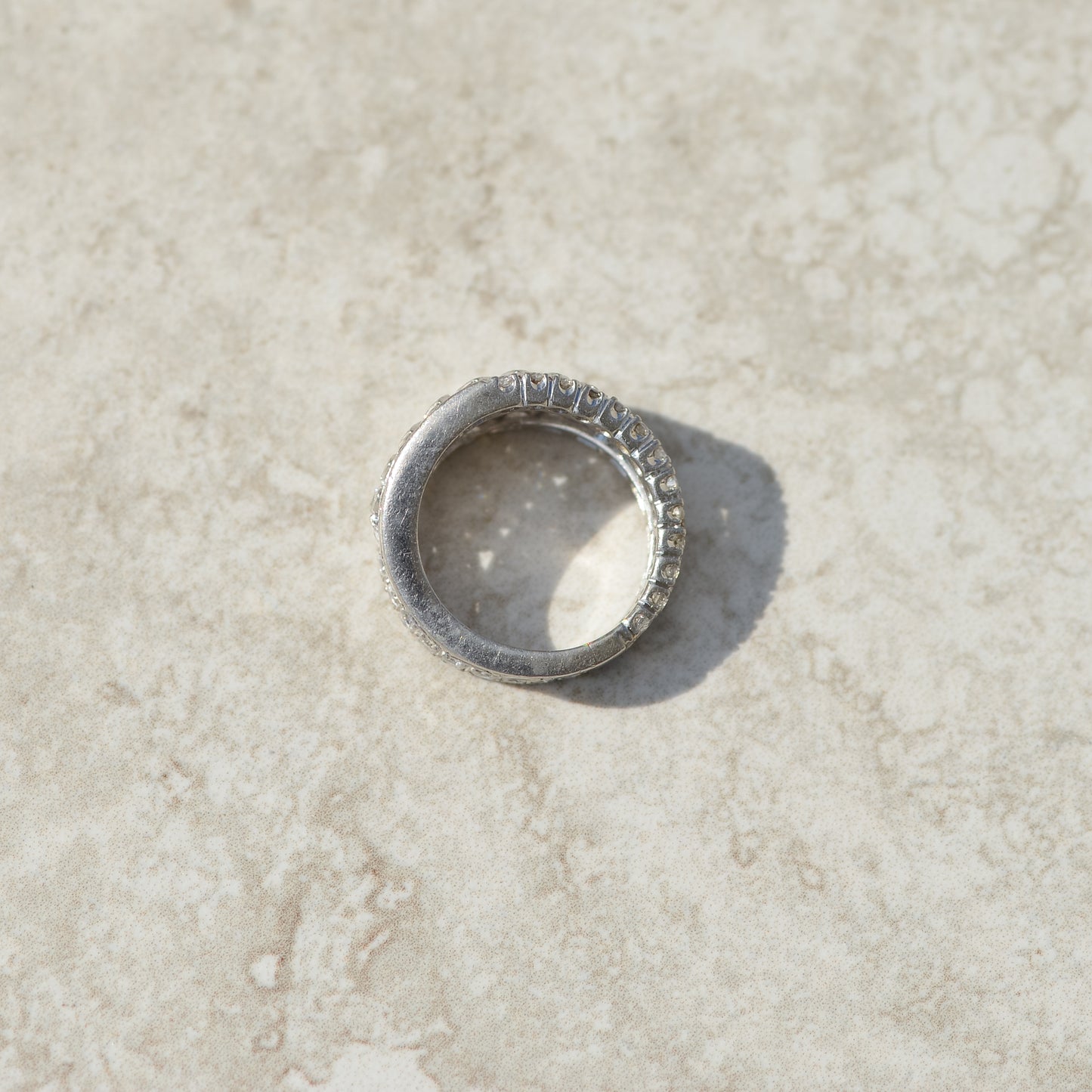 Estate Mixed-cut Diamond Statement Ring