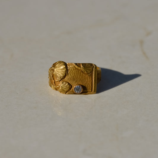 Art Nouveau Signet Ring