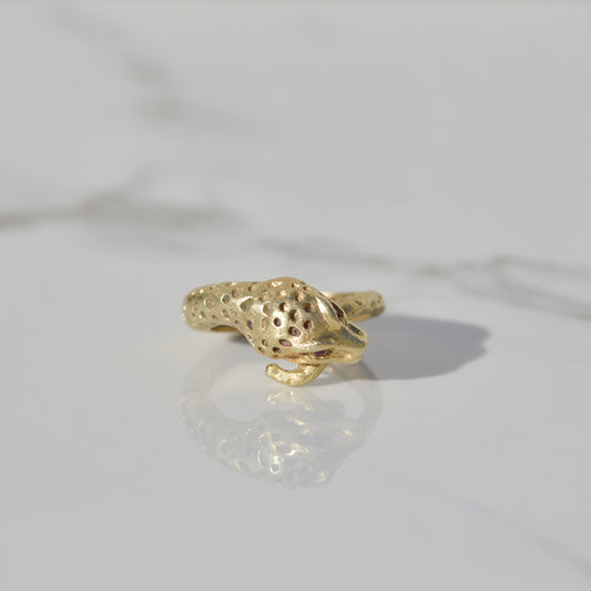 Vintage Ouroboros Snake Ring