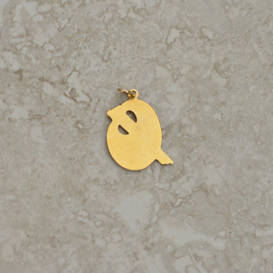 Vintage Enamel Artist's Palette Charm