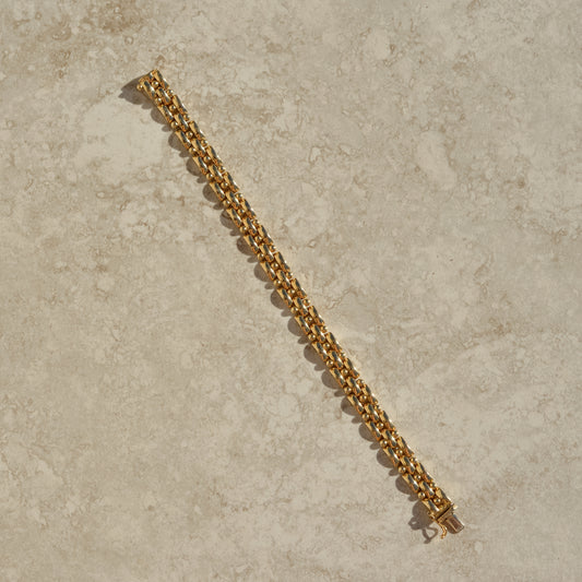 Vintage Panther Link Bracelet