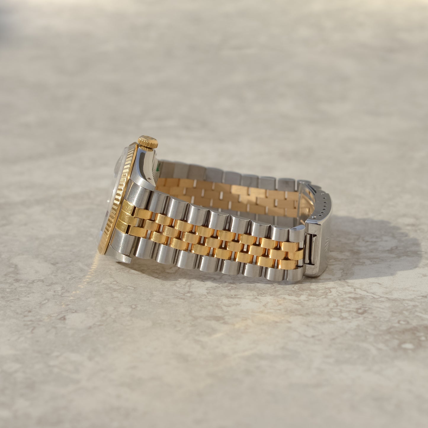 Vintage Rolex Datejust 36, black dial, reference 16233