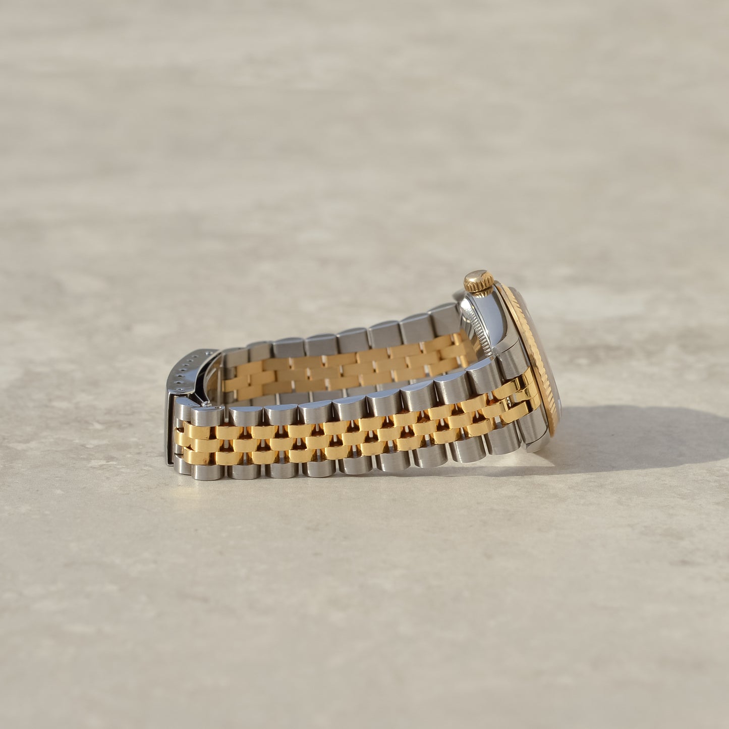 Vintage Rolex Datejust 31, champagne diamond dial, reference 68273