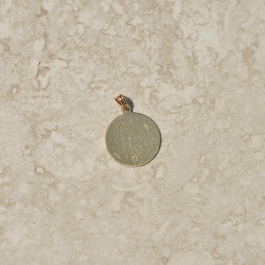 Vintage Small Scorpio Medallion