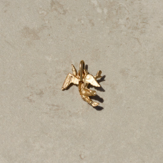 Vintage Cherub Charm