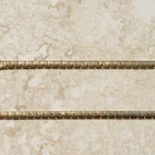 Estate Flat Chain Necklace