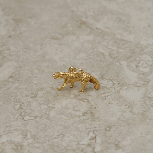 Vintage Tiger Charm