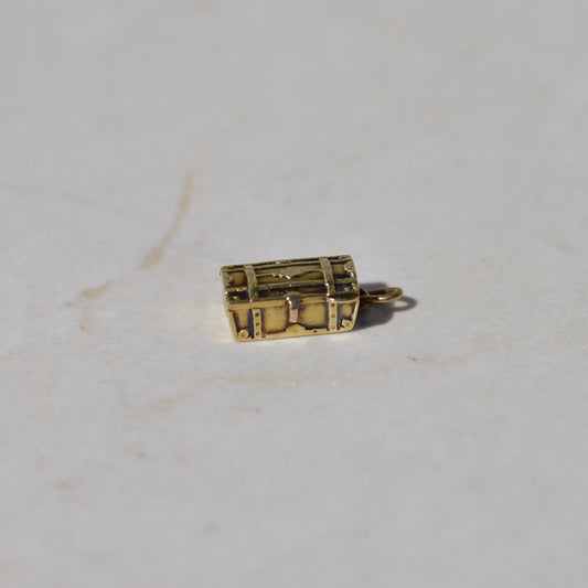 Vintage Treasure Chest Charm