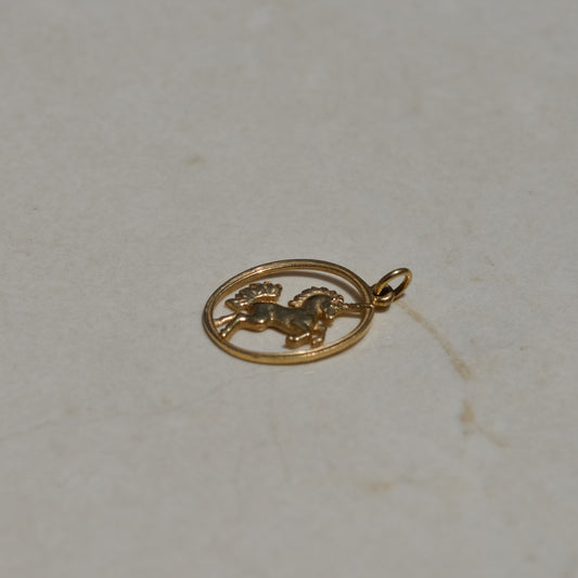 Vintage Unicorn Charm