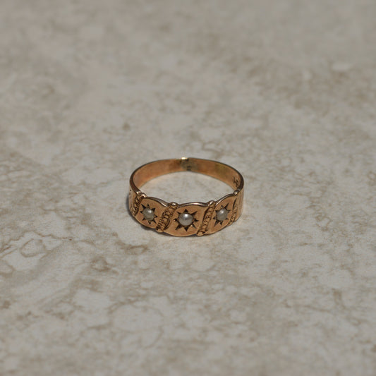 Antique Seed Pearl Band