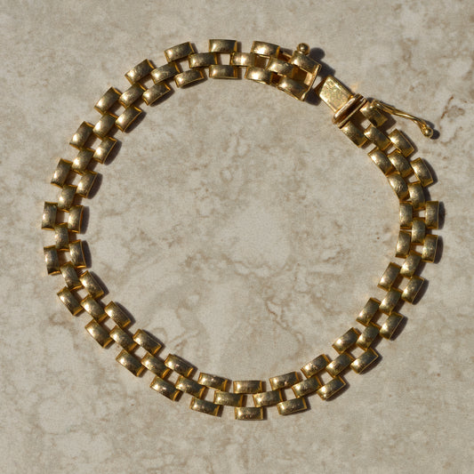 Vintage Panther Link Bracelet