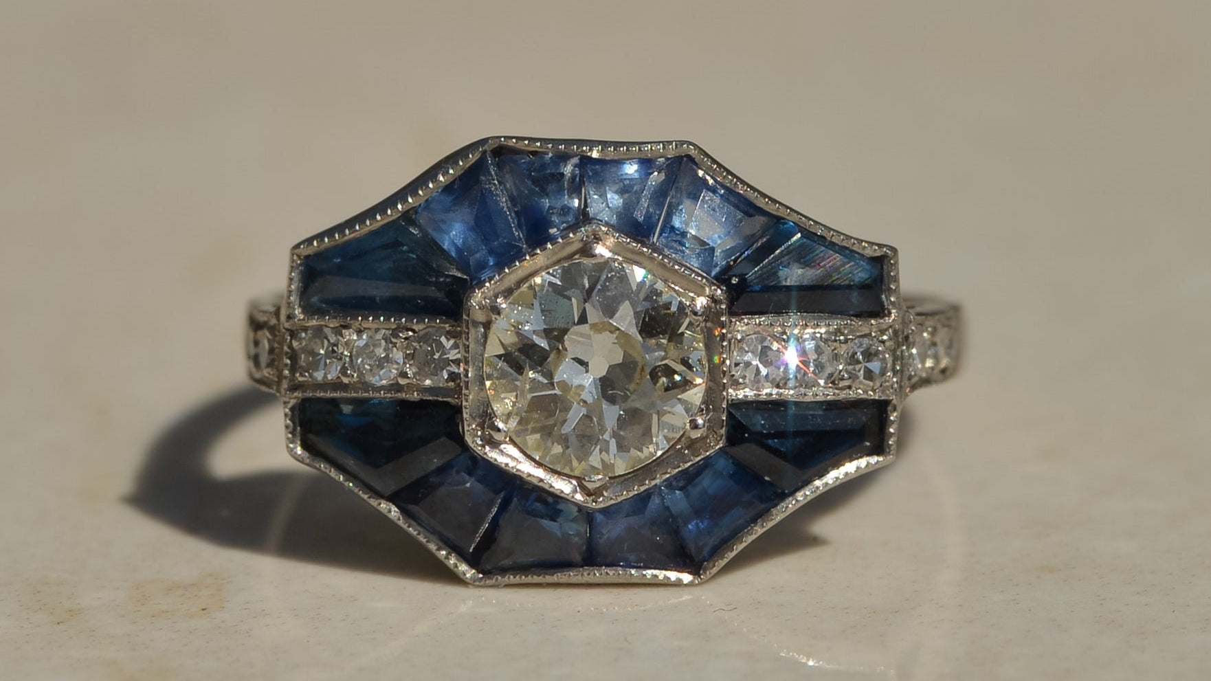 Geometric lines & bold designs: Art Deco jewelry