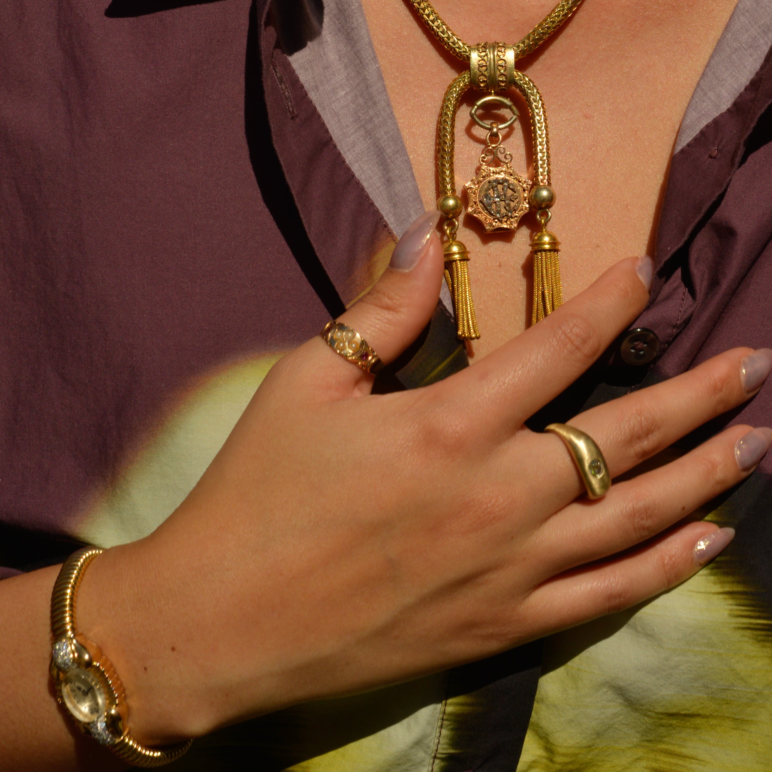 Bold gold