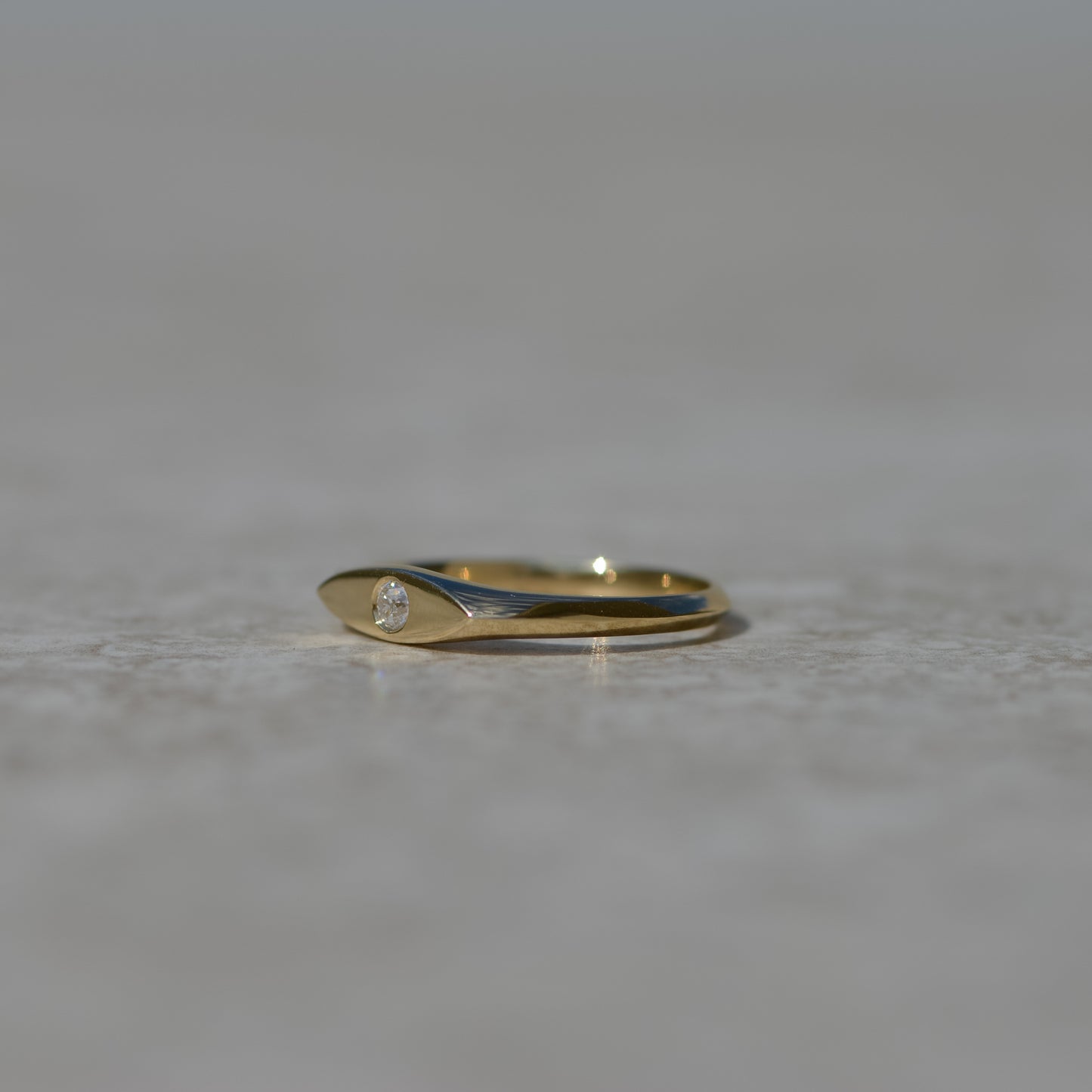 02: Diamond Eye Signet, old mine cut