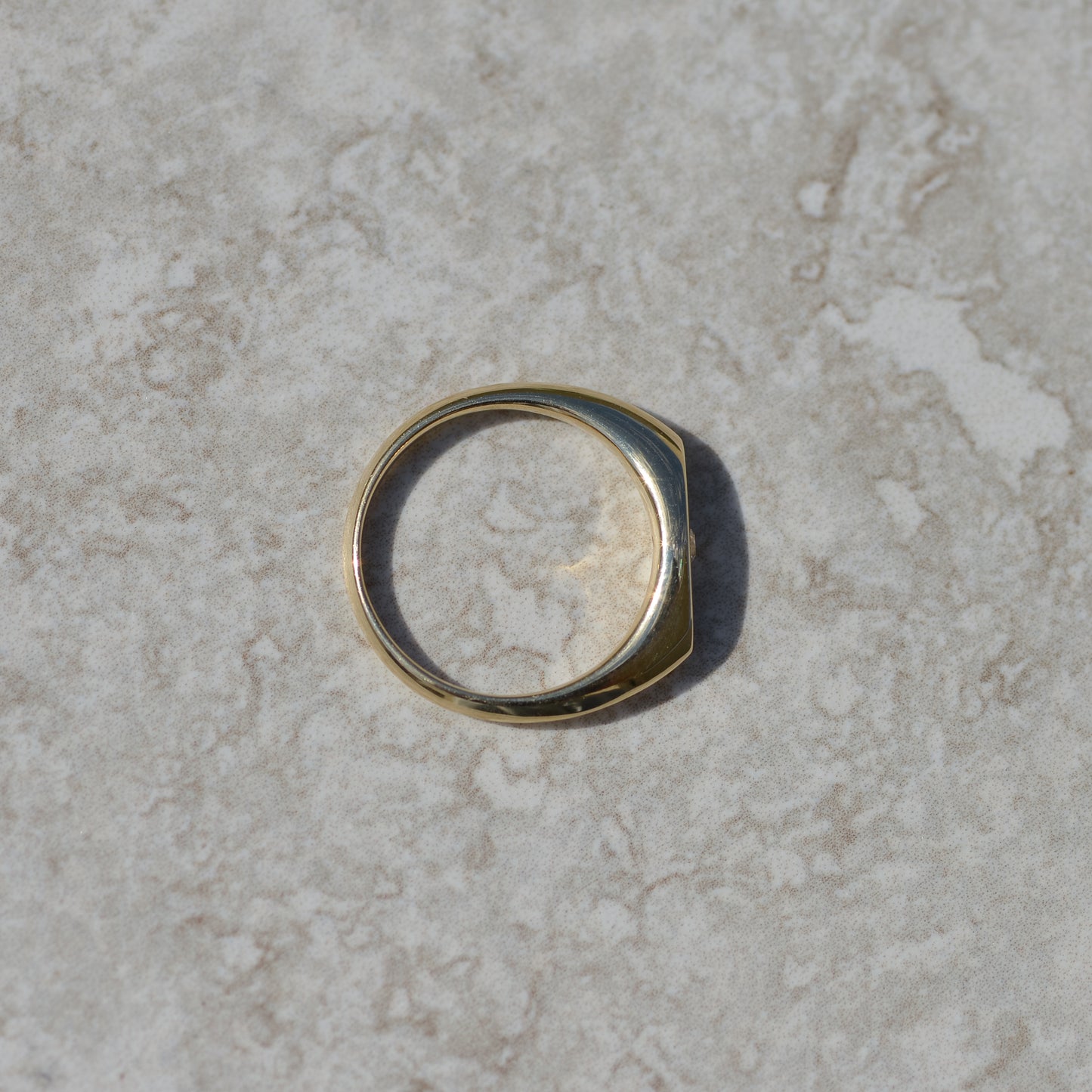 02: Diamond Eye Signet, old mine cut