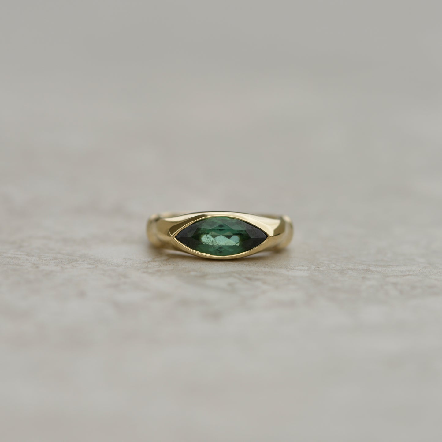 05: Rippling Signet, teal tourmaline