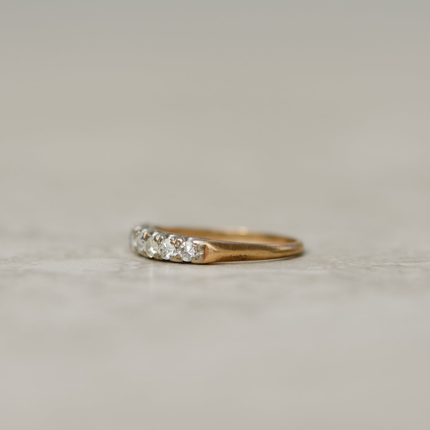 Vintage 7 Diamond Band