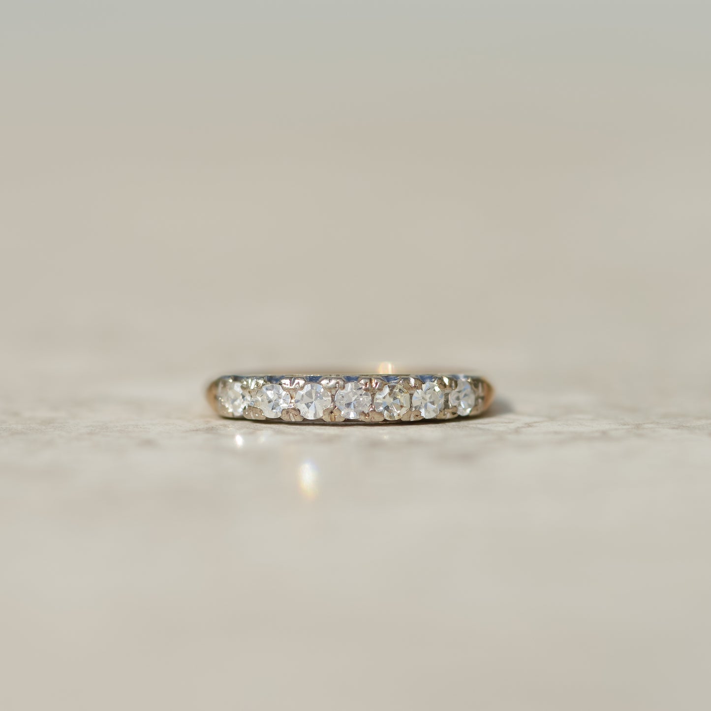 Vintage 7 Diamond Band