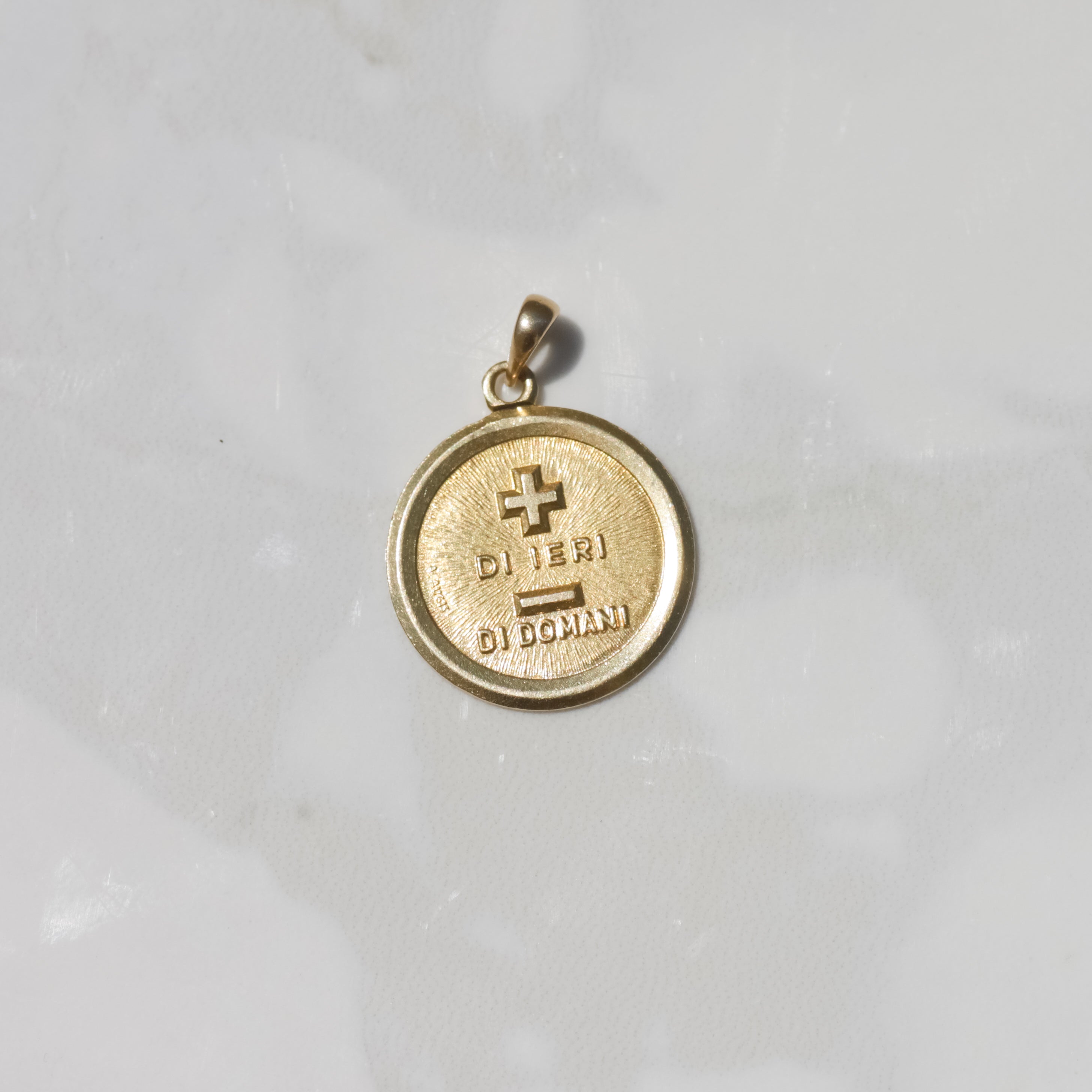 Vintage Augis UnoAErre Italian Love Medal