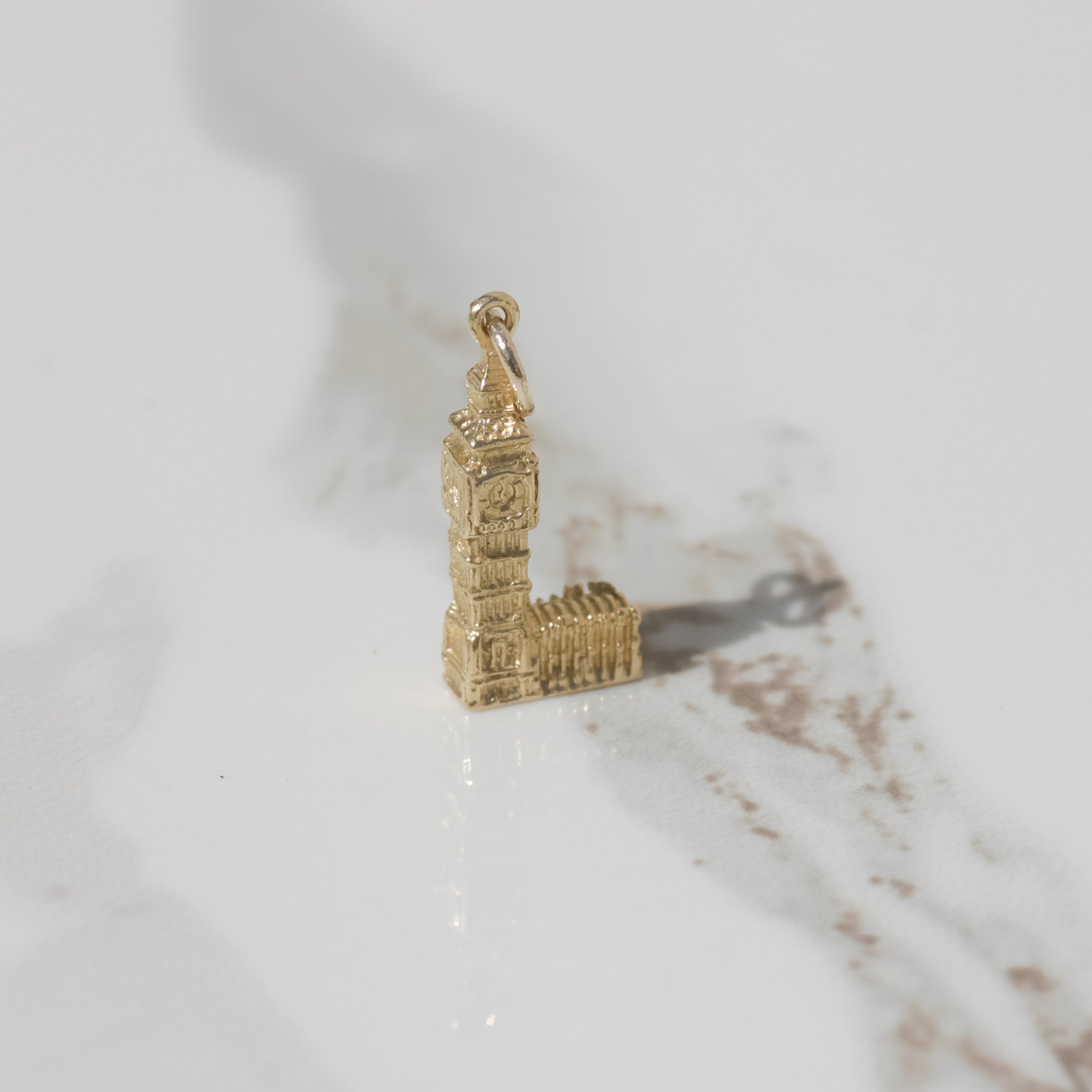 Vintage Big Ben Charm 14k