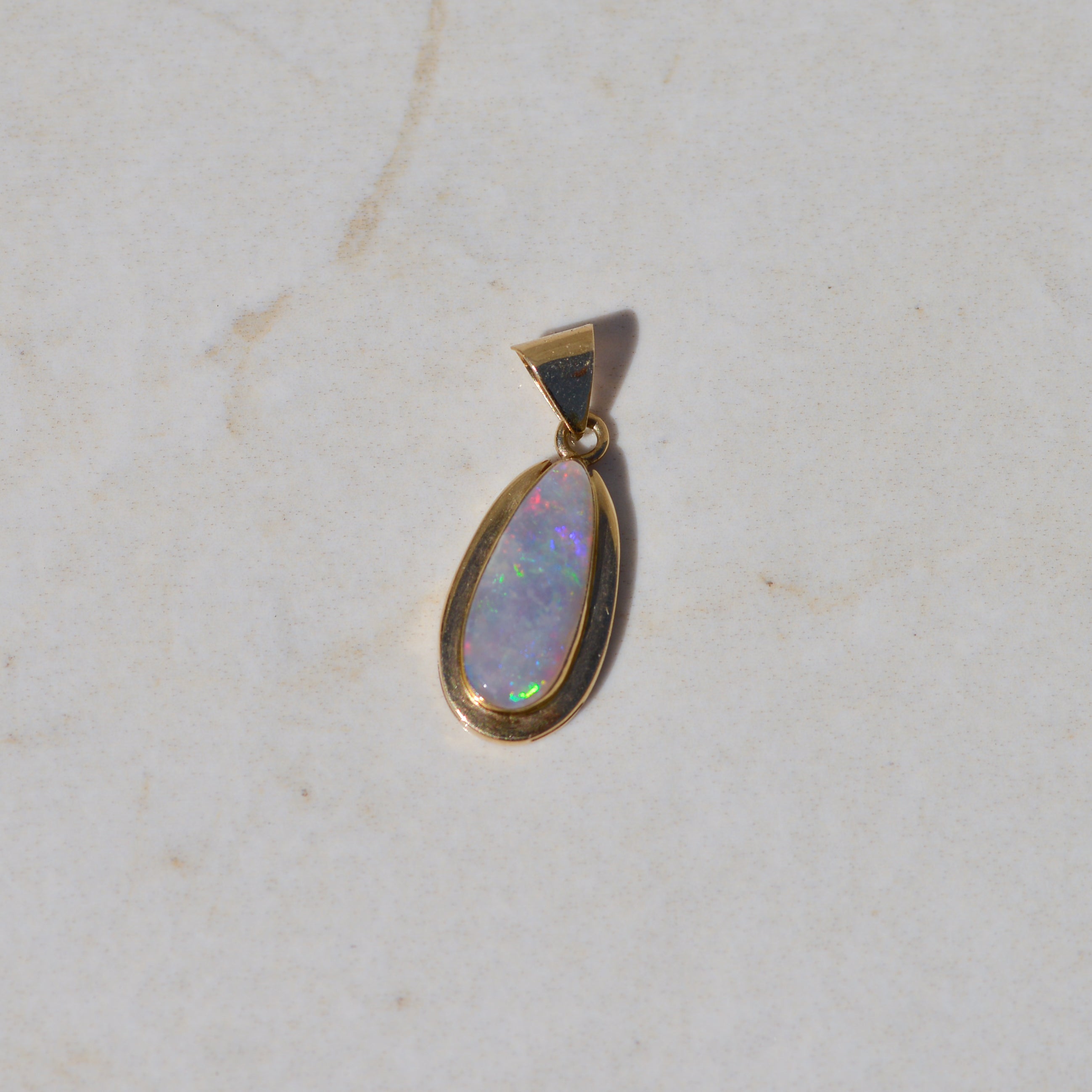 Vintage Boulder Opal Pendant