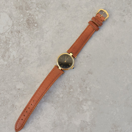 must de Cartier Vendôme, black dial