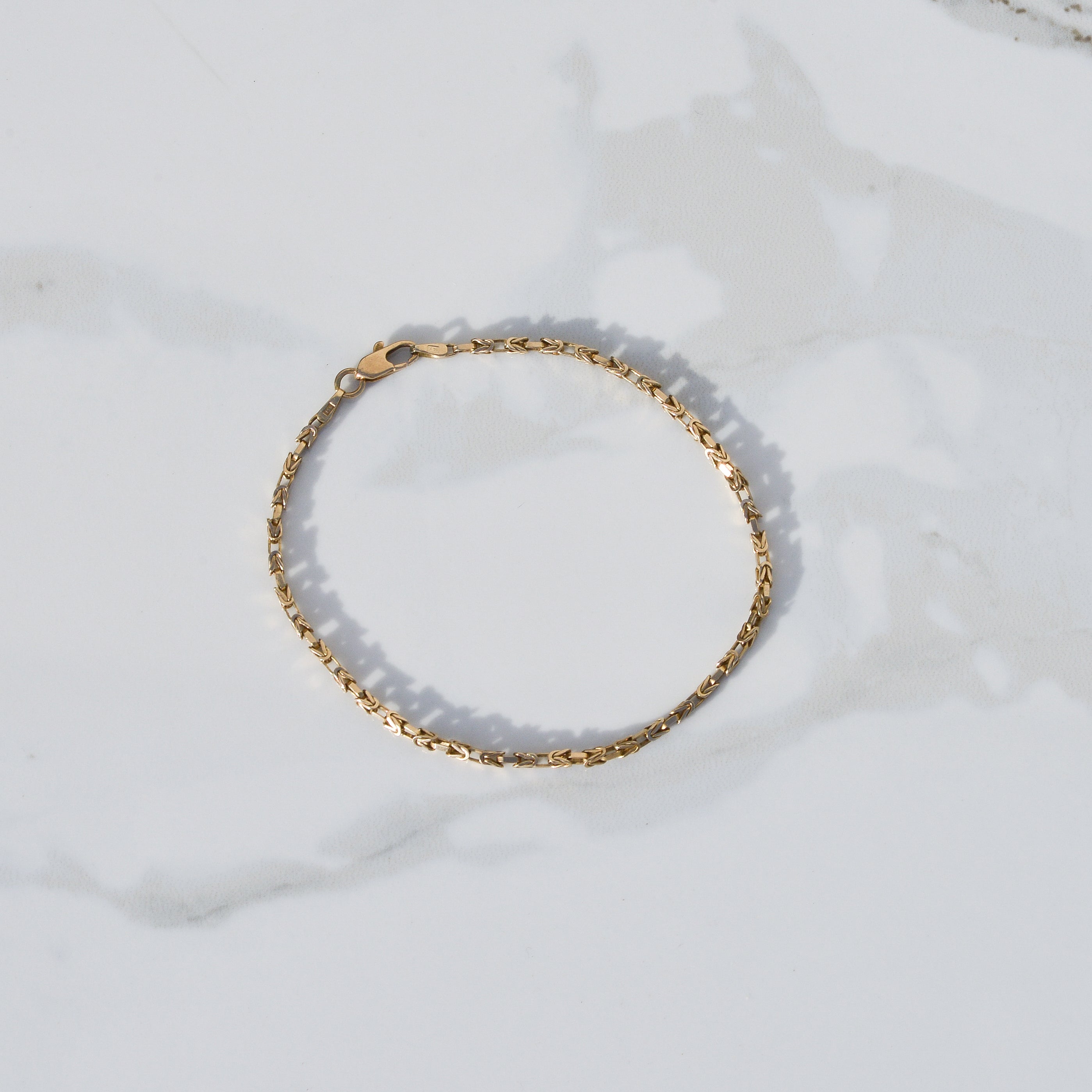 Vintage Byzantine Bracelet 14k