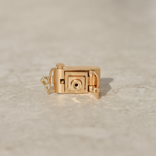 Vintage Articulated Camera Charm