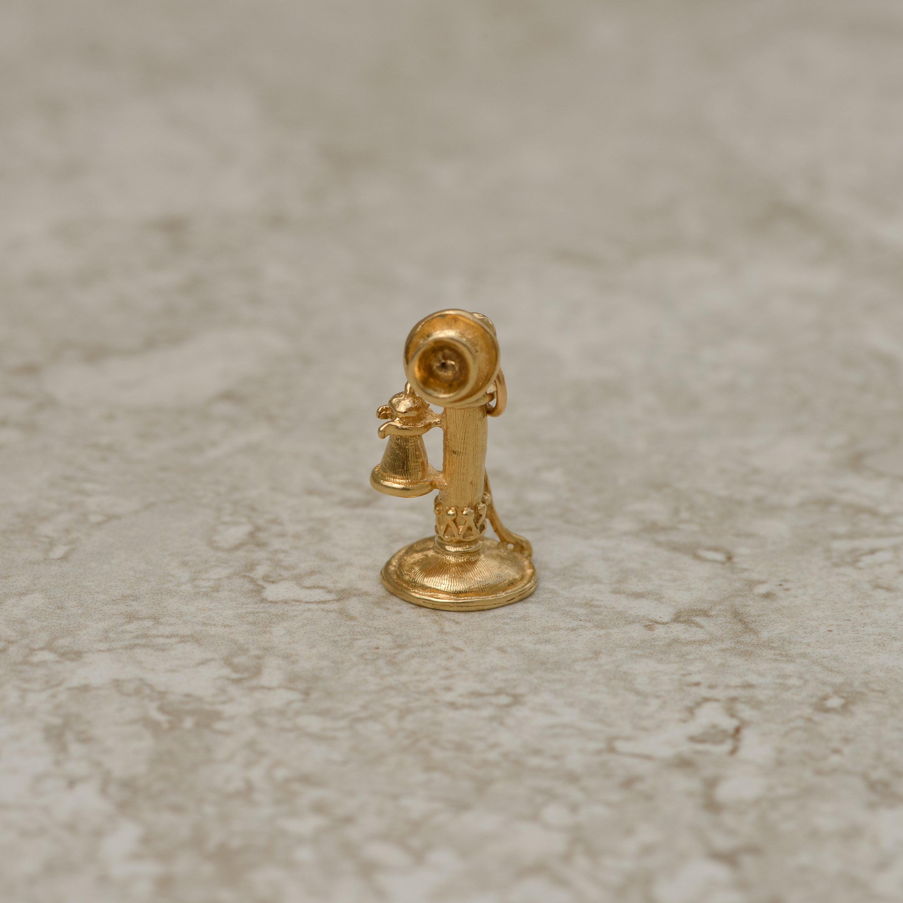 Vintage Candlestick Phone Charm