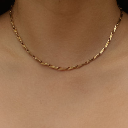 Vintage Statement Chain 15 5/8" 14k Gold