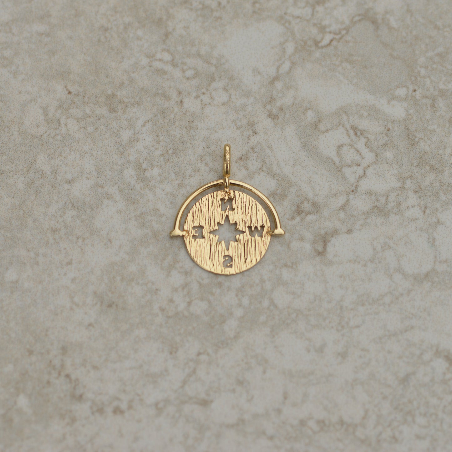 Vintage Compass Pendant