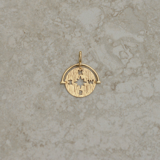 Vintage Compass Pendant