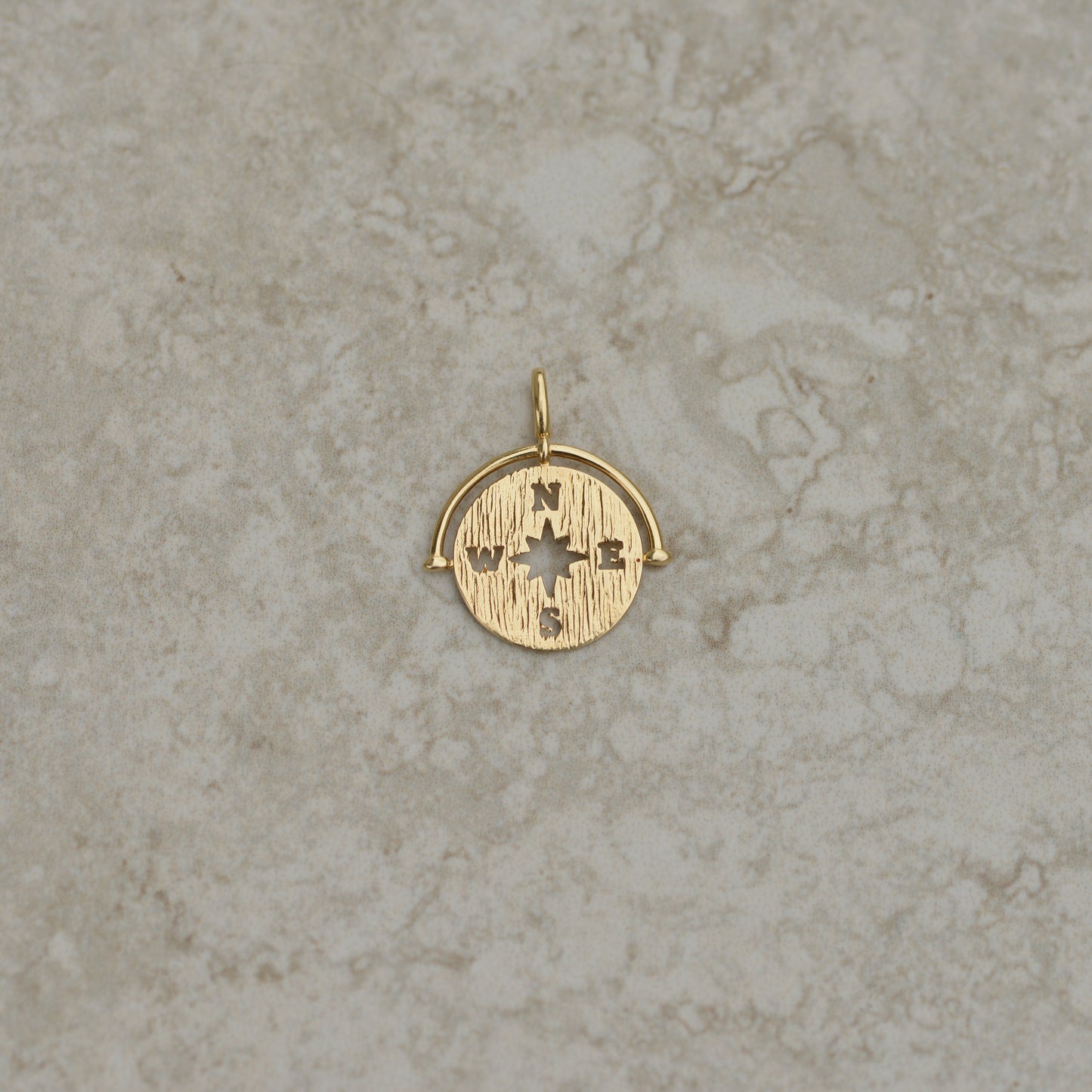 Vintage Compass Pendant