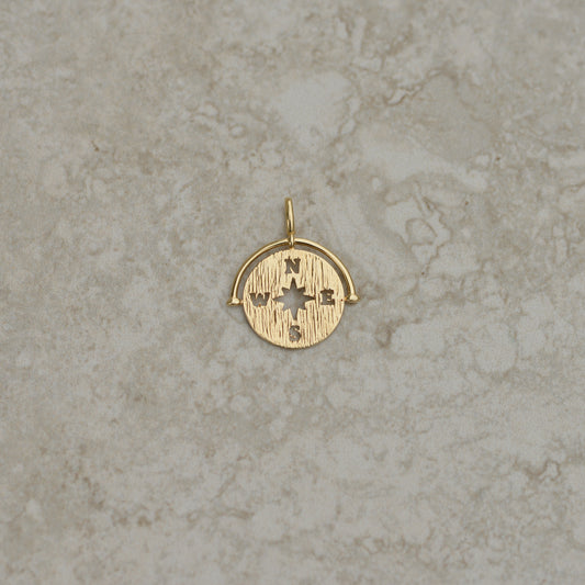 Vintage Compass Pendant