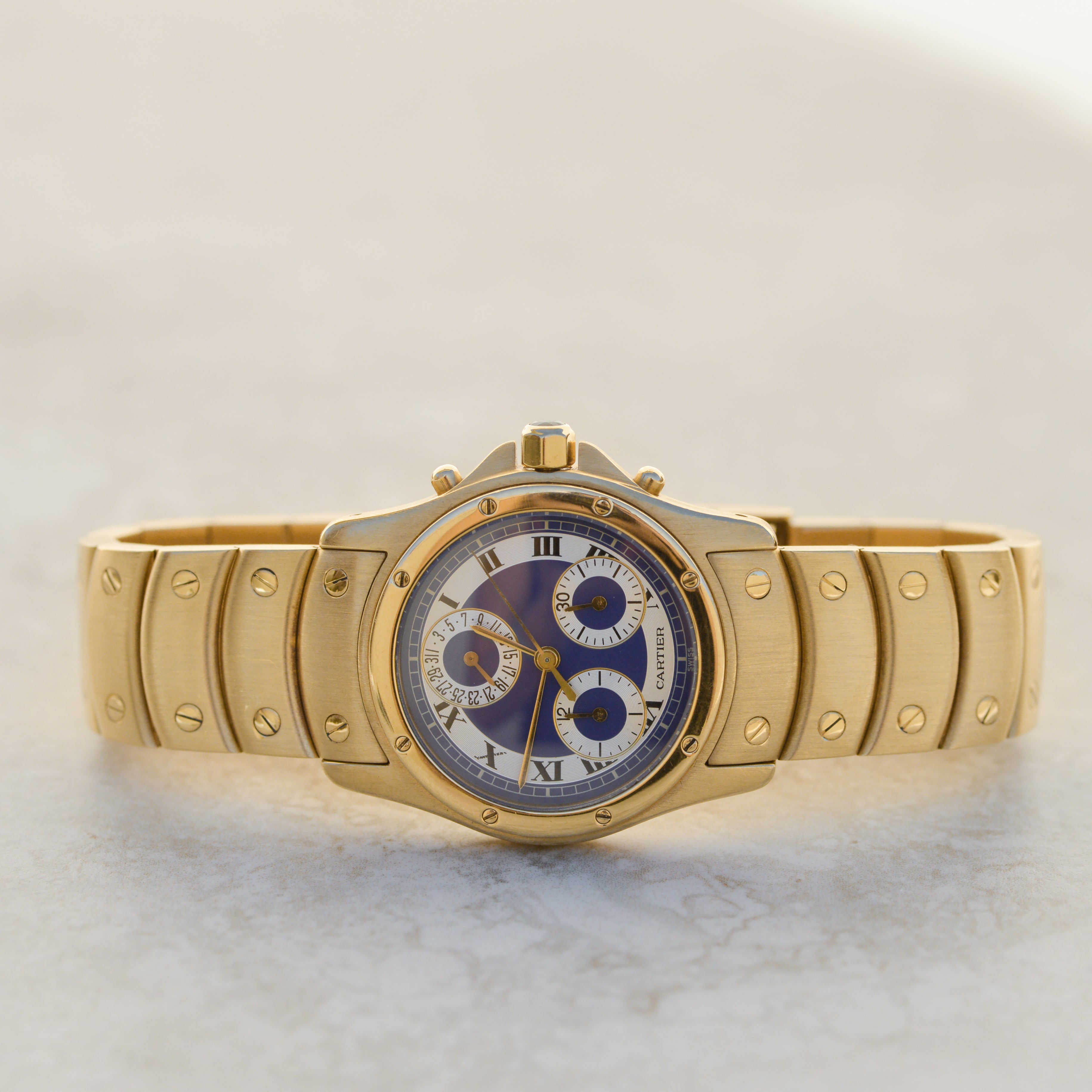 Cartier Santos Ronde Chronograph