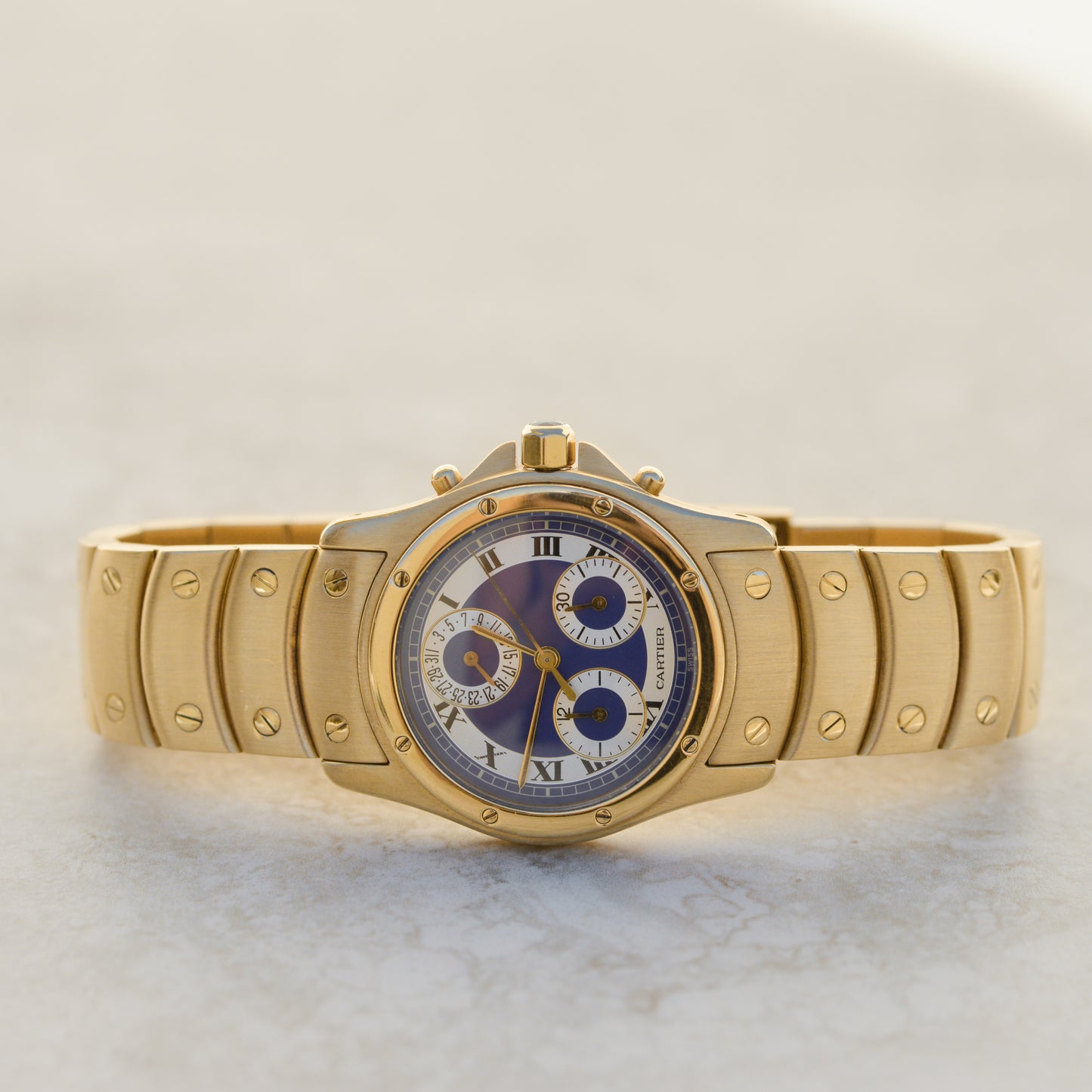 Cartier Santos Ronde Chronograph