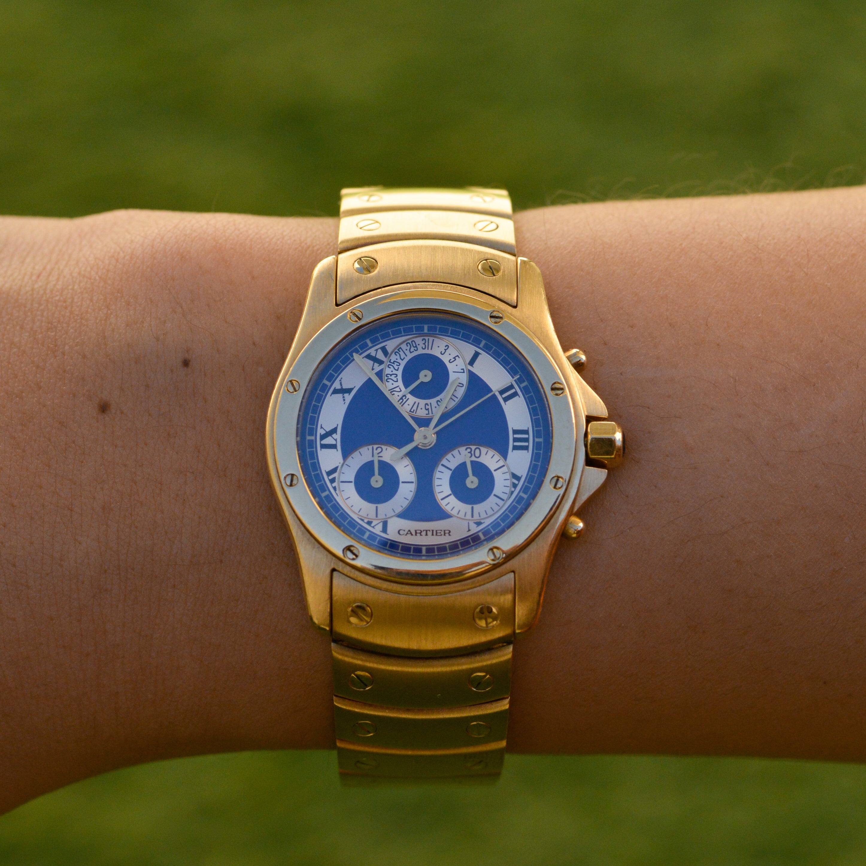 Cartier Santos Ronde Chronograph