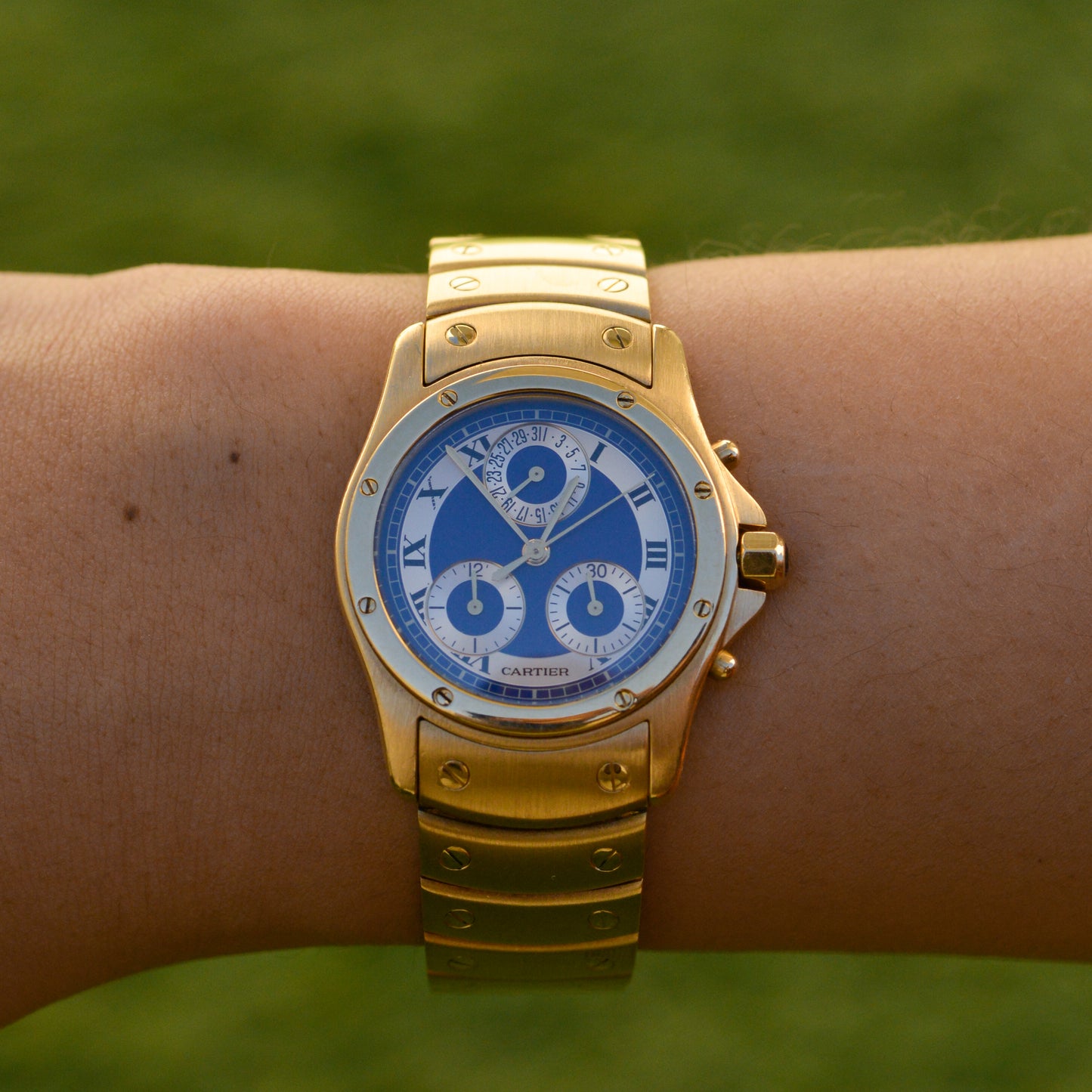 Cartier Santos Ronde Chronograph