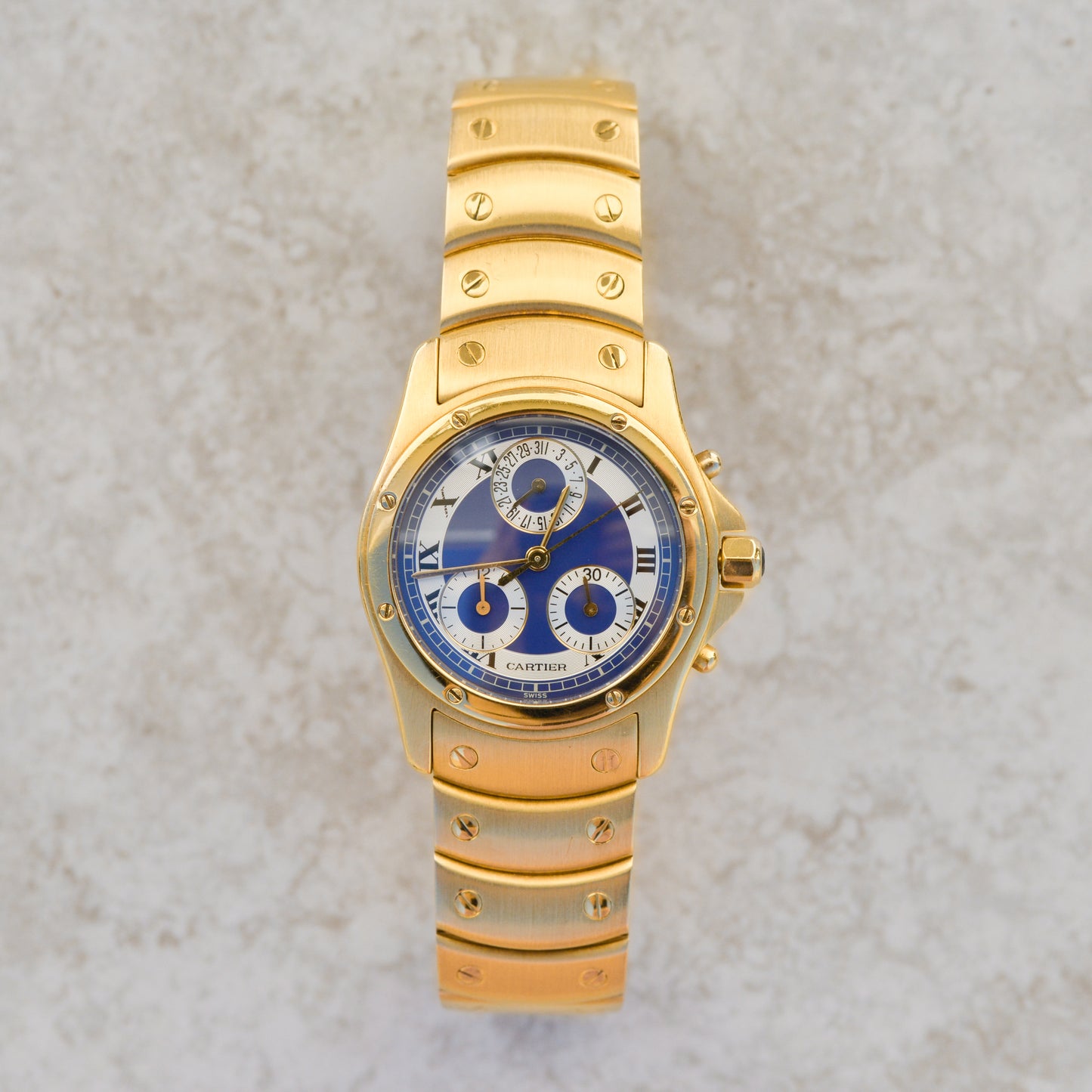 Cartier Santos Ronde Chronograph